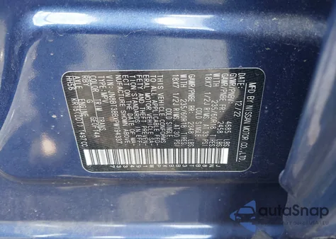 2023 Nissan Rogue Sv Intelligent Awd from USA, damaged, VIN JN8BT3BBXPW194337